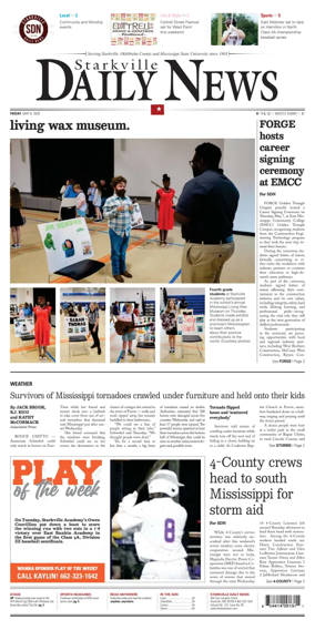 Cover of Starkville Daily News