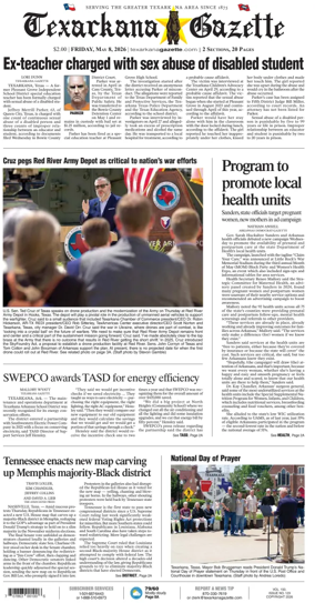 Cover of Texarkana Gazette