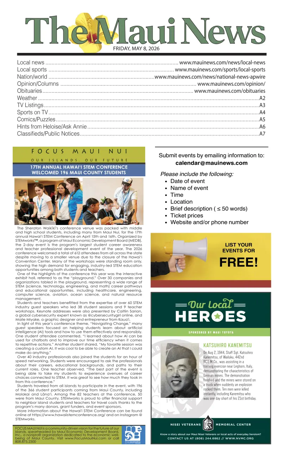 Cover of The Maui News