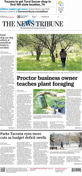 Cover of The News Tribune