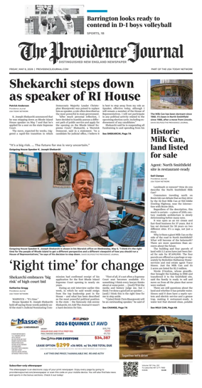 Cover of The Providence Journal
