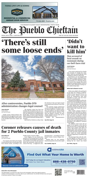 Cover of The Pueblo Chieftain