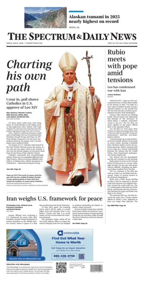 Cover of The Spectrum & Daily News