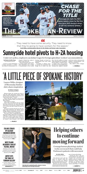 Cover of The Spokesman-Review (Spokane)