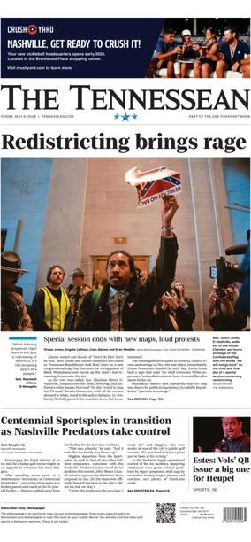 Cover of The Tennessean