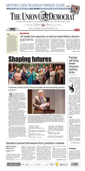 Cover of The Union Democrat