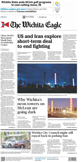 Cover of The Wichita Eagle