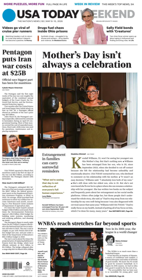 Cover of USA TODAY US Edition
