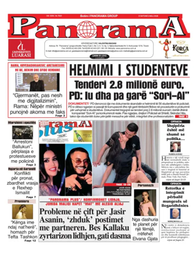 Cover of Panorama (Albania)