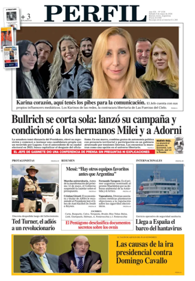 Cover of Perfil (Sabado)