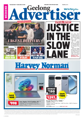 Cover of Geelong Advertiser