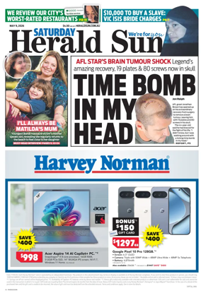 Cover of Herald Sun