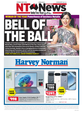 Cover of NT News