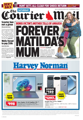 Cover of The Courier-Mail