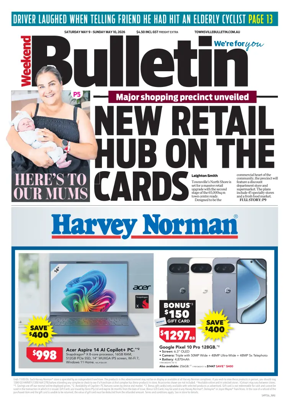 Cover of Townsville Bulletin