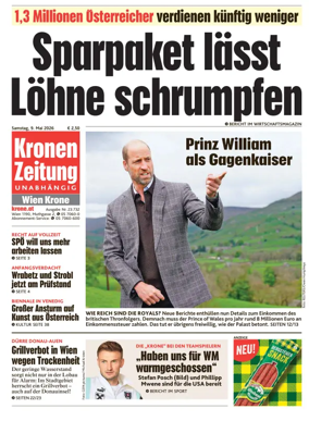 Cover of Kronen Zeitung