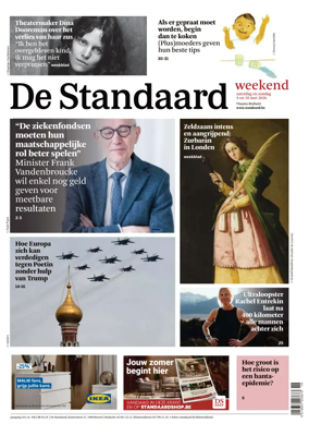Cover of De Standaard