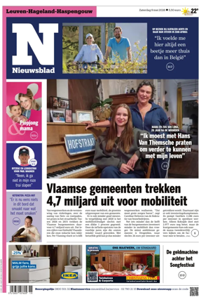 Cover of Het Nieuwsblad
