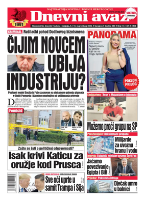 Cover of Dnevni avaz