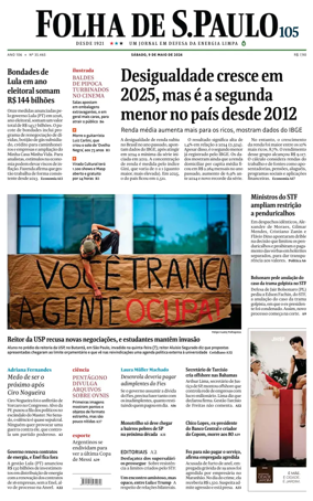 Cover of Folha de S.Paulo