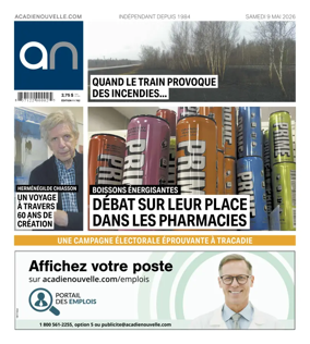 Cover of Acadie Nouvelle