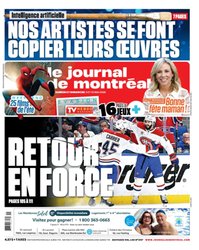 Cover of Le Journal de Montreal