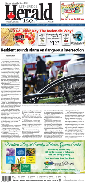 Cover of Lethbridge Herald