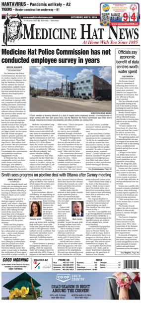 Cover of Medicine Hat News