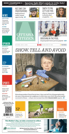Cover of Ottawa Citizen