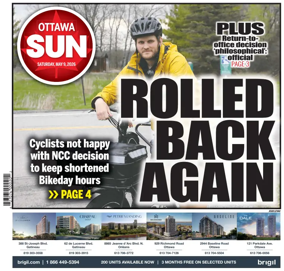 Cover of Ottawa Sun
