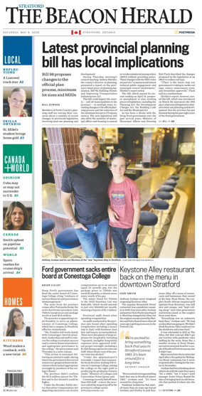 Cover of The Beacon Herald