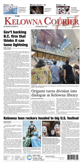 Cover of The Daily Courier