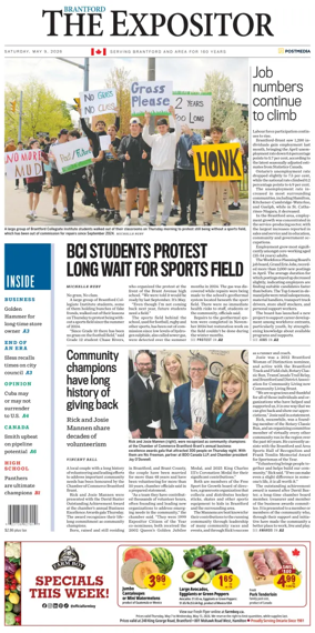 Cover of The Expositor (Brantford)