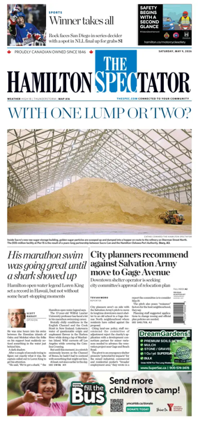 Cover of The Hamilton Spectator