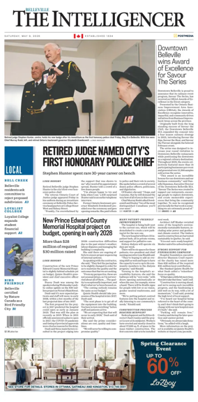 Cover of The Intelligencer (Belleville)