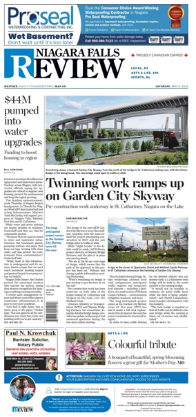 Cover of The Niagara Falls Review