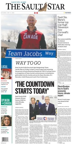 Cover of The Sault Star