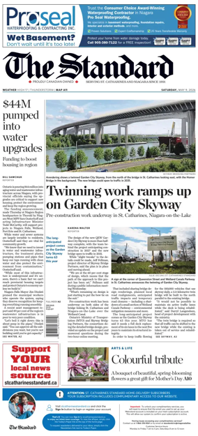 Cover of The Standard (St. Catharines)