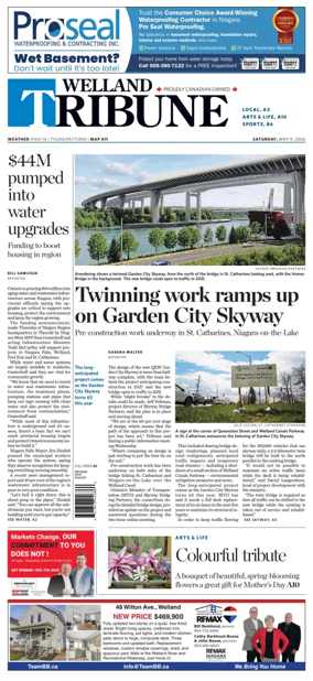 Cover of The Welland Tribune