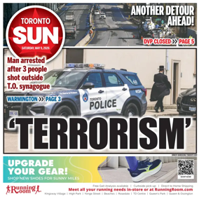 Cover of Toronto Sun