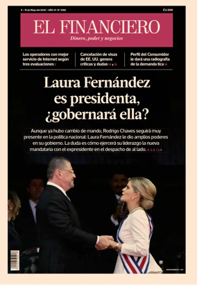 Cover of El Financiero (Costa Rica)