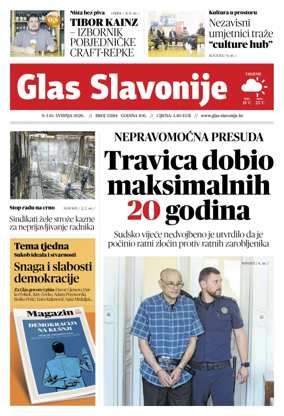 Cover of Glas Slavonije
