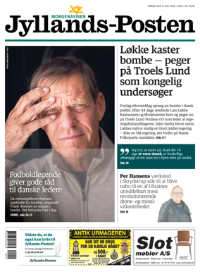 Cover of Jyllands-Posten