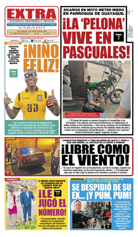 Cover of Diario Extra