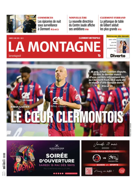 Cover of La Montagne (Clermont-Metropole)