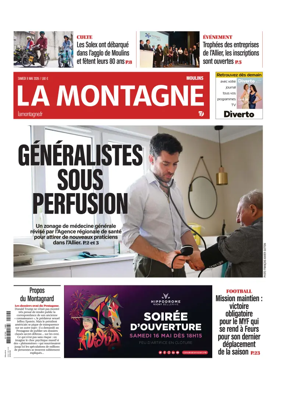 Cover of La Montagne (Moulins)