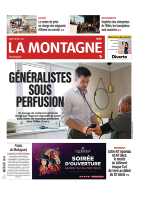 Cover of La Montagne (Vichy)