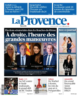Cover of La Provence Marseille