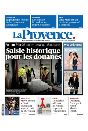 Cover of La Provence Martigues-Istres-Vitrolles-Marignane