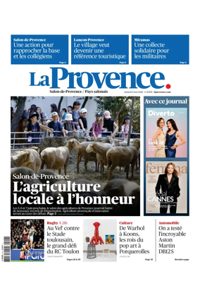 Cover of La Provence Salon-de-Provence / Pays salonais